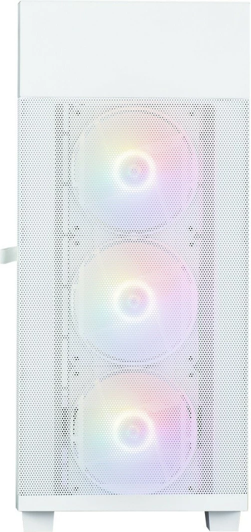 Kasë Zalman S5 NEO, ATX Mid Tower, 4 ventilatorë RGB, e bardhë