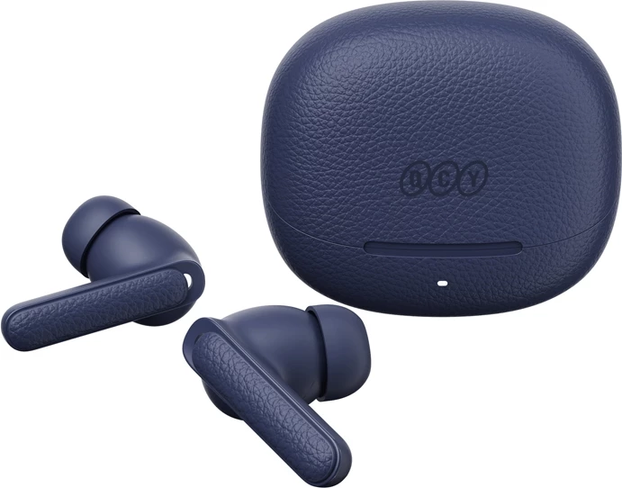 Kufje TWS QCY Buds HT15 me ANC, Bluetooth 5.4, mikrofon, USB-C, blu