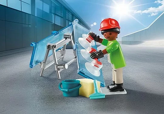 Set lodrash Playmobil Special Plus 71754 Glazier, 26 pjesë