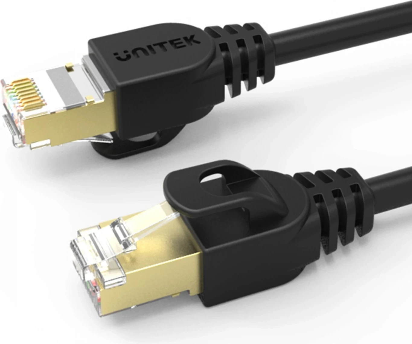 Kabllo patch Unitek Cat.7 S/FTP 5.0m, e zezë