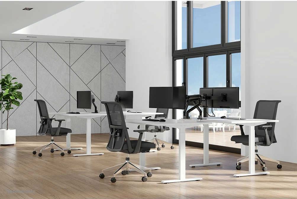 Krah monitori Neomounts Newstar DS70S-950BL2, Clamp/Grommet, 18 kg, 43.2 cm (17"), 88.9 cm (35"), 100 x 100 mm, e zezë