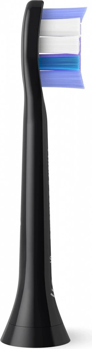 Kokë zëvendësuese për furçë dhëmbësh elektrike Sensitive standard, Philips HX6052/88, e zezë, set 2 copë