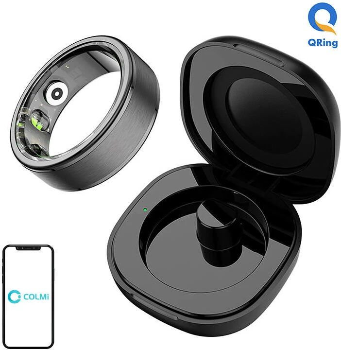 Smartring Colmi R03, 21.3mm, madhësia 12, e zezë