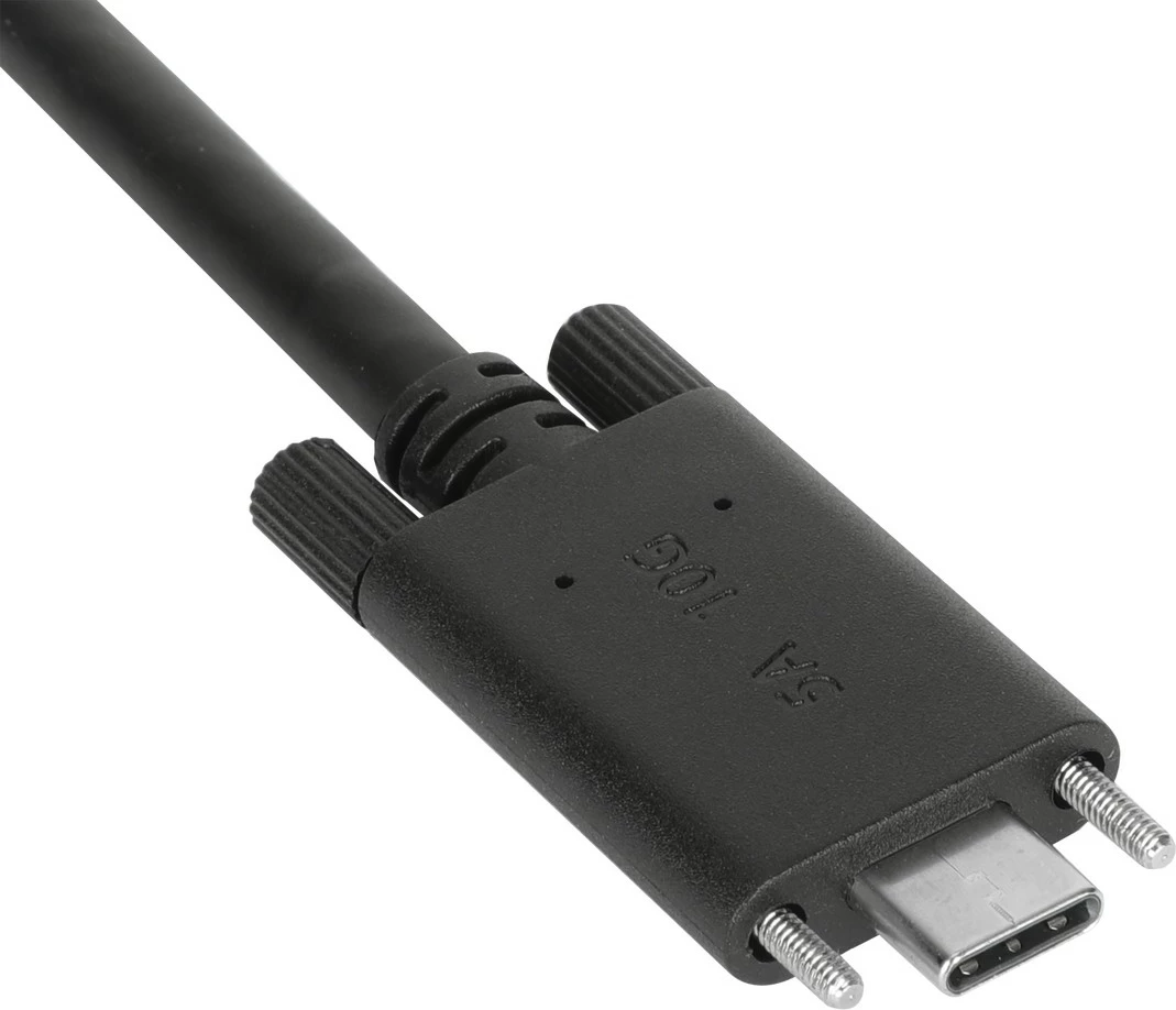 Kabllo USB-C Targus 1.8m, me adapter USB-A, e zezë