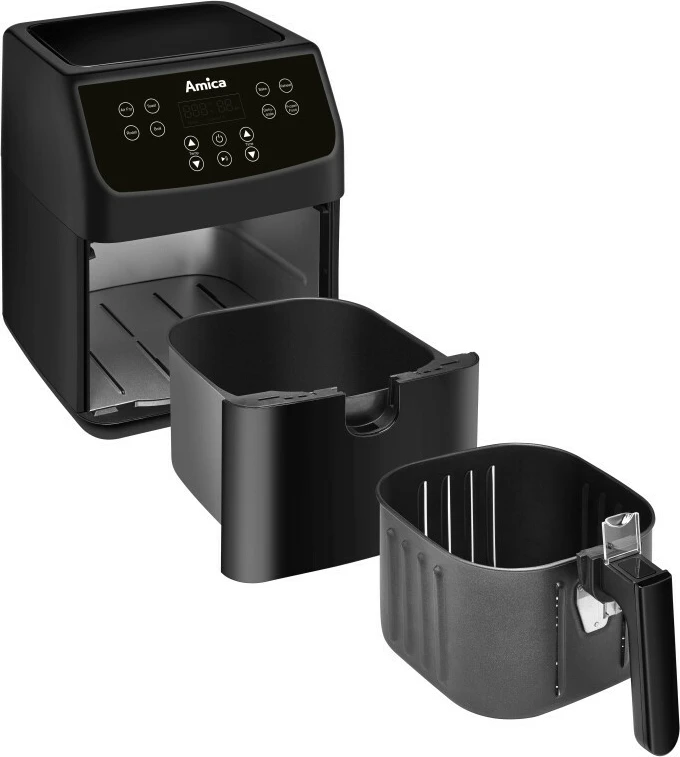 Fritezë pa vaj Amica AFM 4011, 5.5-6.8L, E zezë