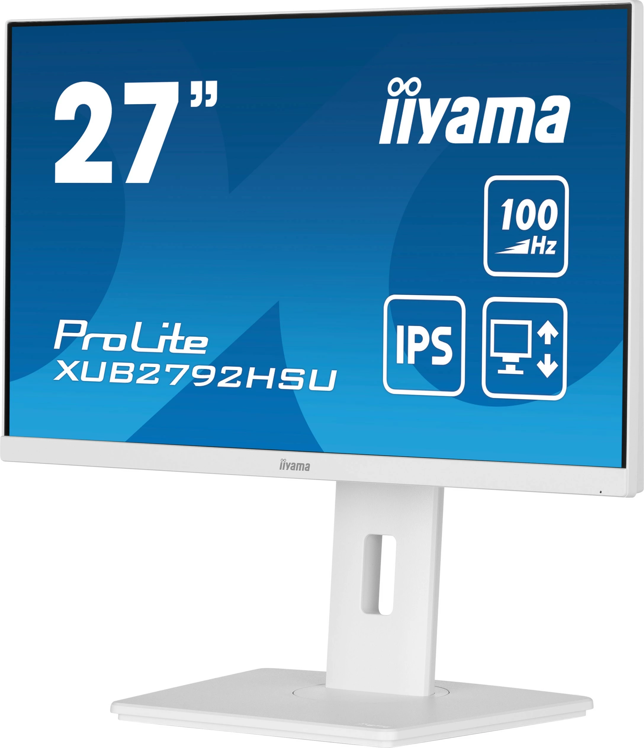Monitor iiyama ProLite XUB2792HSU-W6, 27", Full HD, LED, 0.4 ms, Bardhë