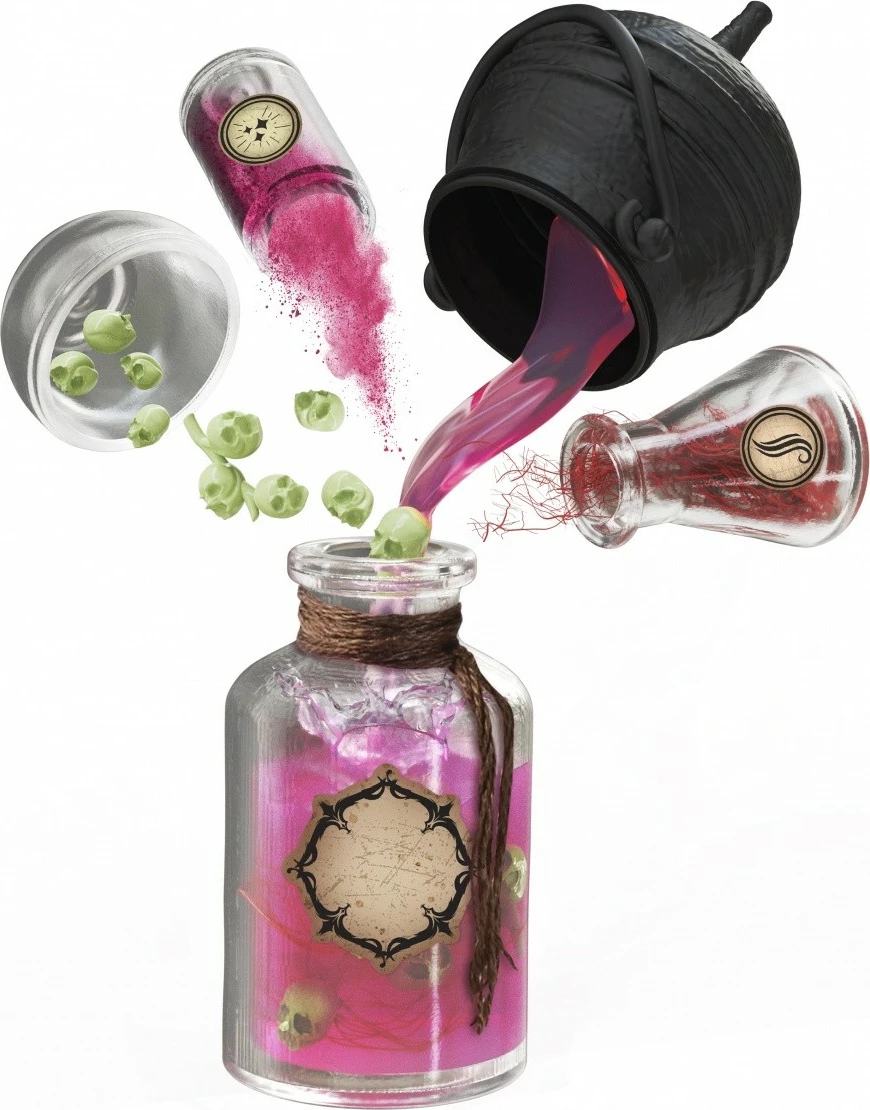 Set miniaturë Harry Potter MGA Miniverse Make It Mini, 100+ pjesë, plastikë