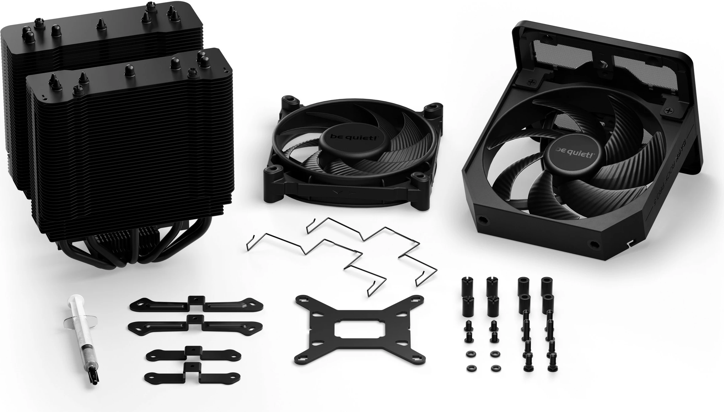 Kasë ajri Be Quiet! Dark Rock Pro 5, 120/135 mm, 8.9 dB, 23.3 dB, E zezë