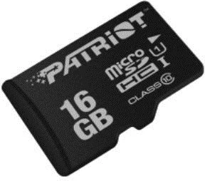 MicroSD Patriot memory, 16 GB