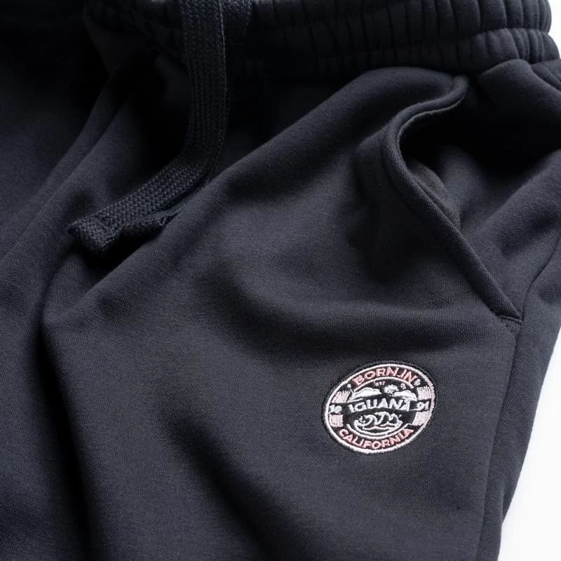 Pantallona sportive për fëmijë Iguana, të zeza