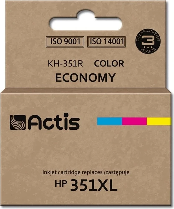 Ngjyrë zëvendësese Actis KH-351R ink  për HP 351XL CB338EE,  21ml, tri ngjyrëshe