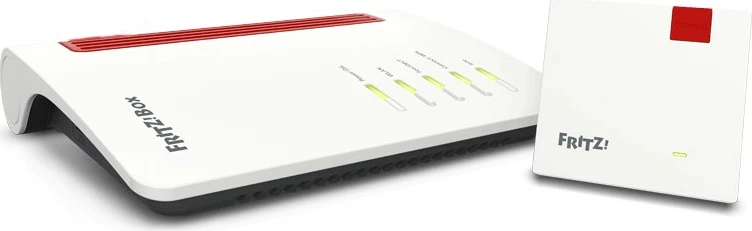 Router AVM FRITZ!Mesh Set 7530 AX + 1200 AX, Wi-Fi Mesh, i bardhë