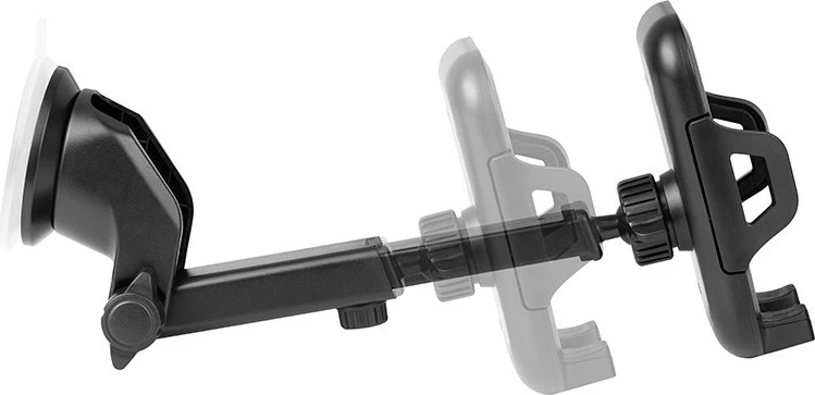 Mbajtës telefoni për veturë Tracer U33 me krah teleskopik, i zi