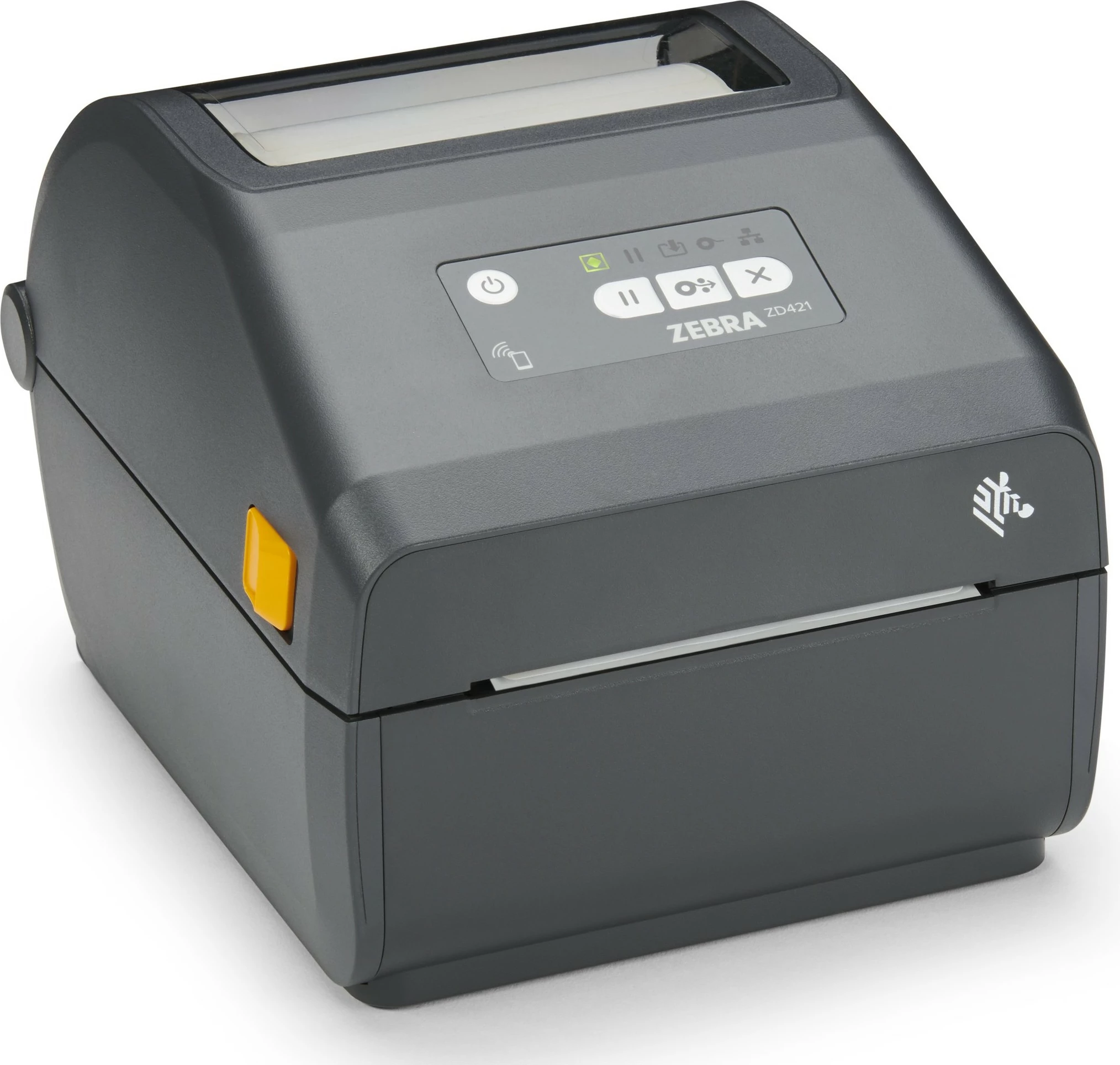 Printer etiketa Zebra ZD421d, USB 2.0, Wi-Fi, Bluetooth, 203dpi, gri