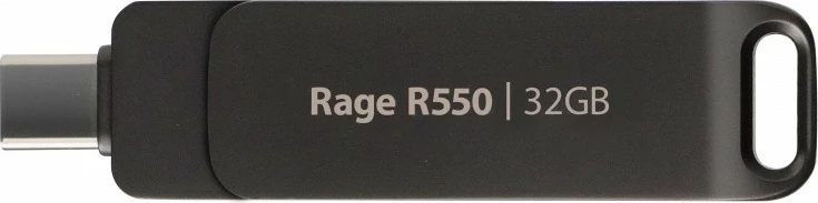 Pendrive Patriot Rage R550, 32GB, USB Type-C/USB A, Zi