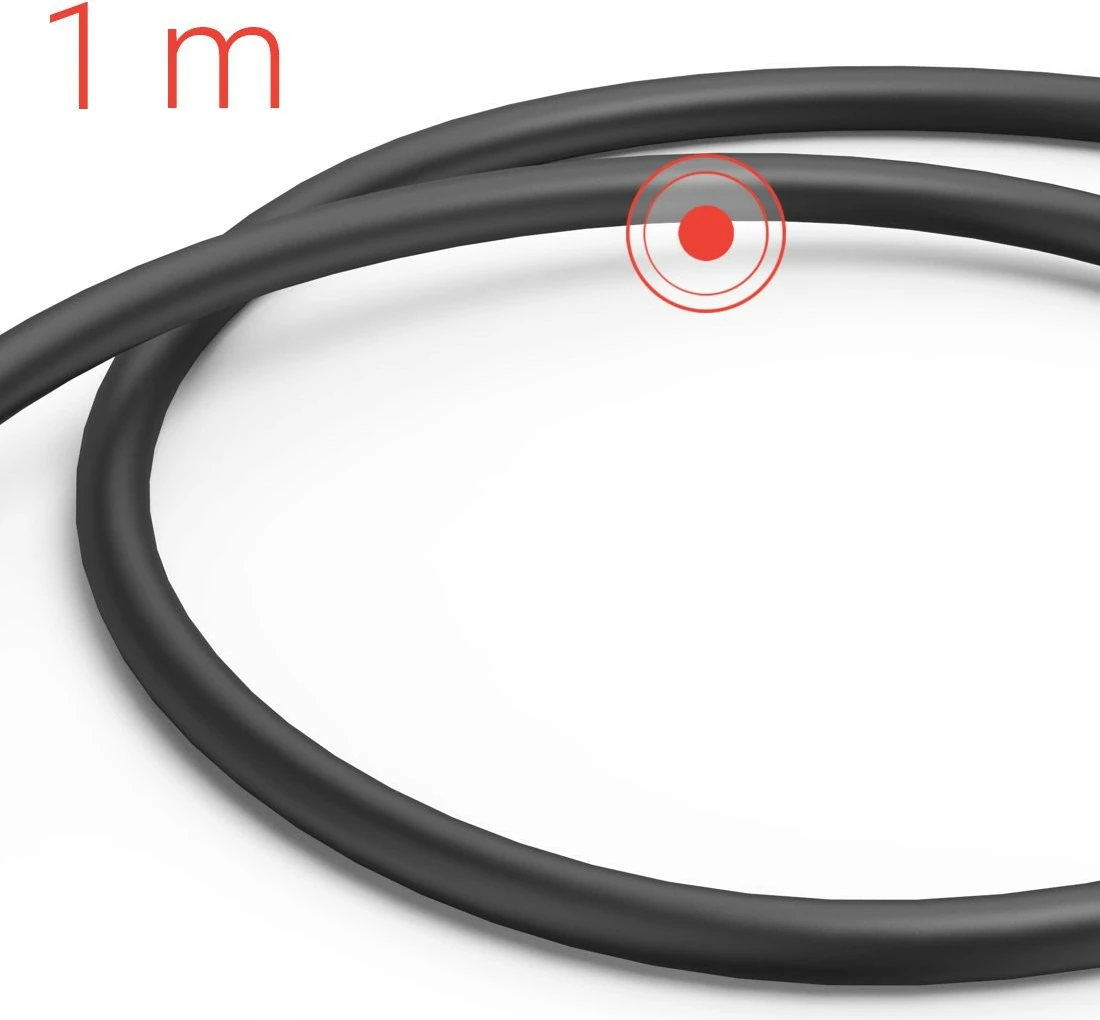 Kabllo karikimi Hama 201584, 1m, Micro USB, e zezë