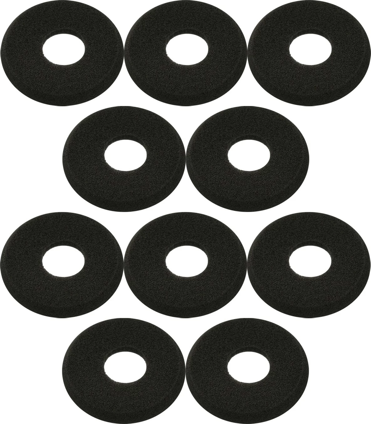 Jastëkë shkumë për vesh Jabra GN2000, 10 copë, e zezë