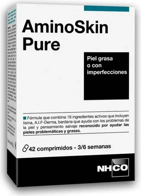 Suplement ushqimor për lëkurë NHCO AminoSkin Pure unisex, 42 tableta