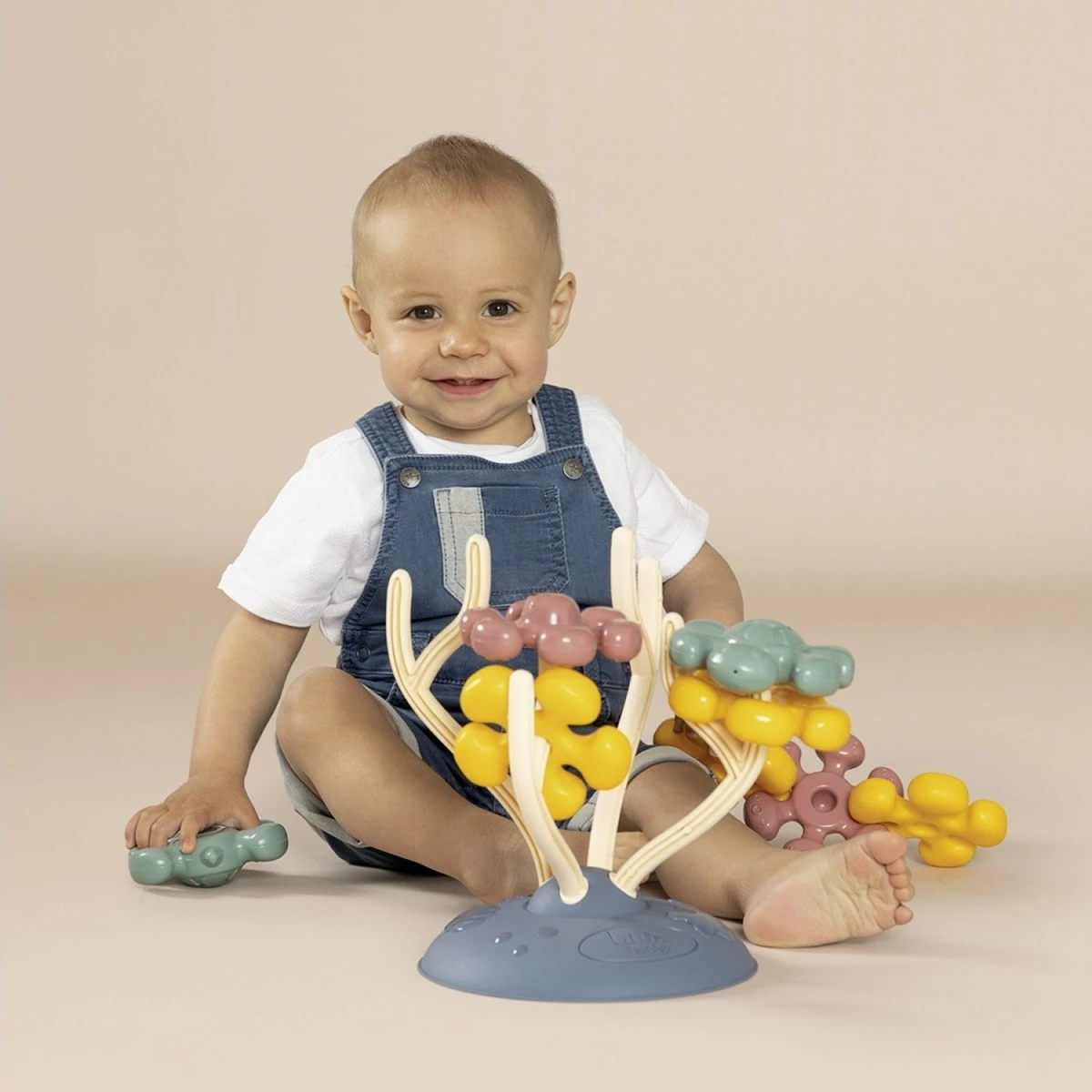 Lodër edukative Smoby Little Coral, plastikë, shumëngjyrëshe, për fëmijë 12+ muajsh