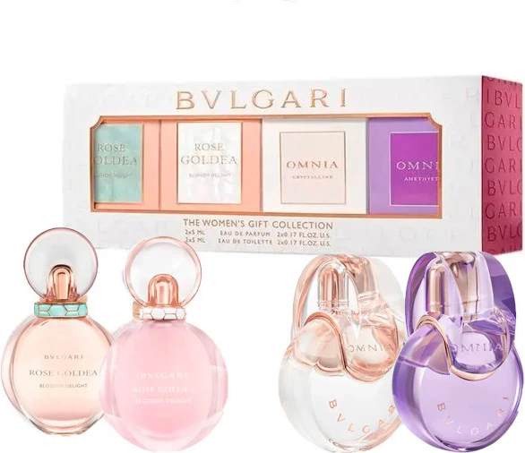 Set Eau de Parfum Bvlgari Estuche Mini, 4x 5 ml