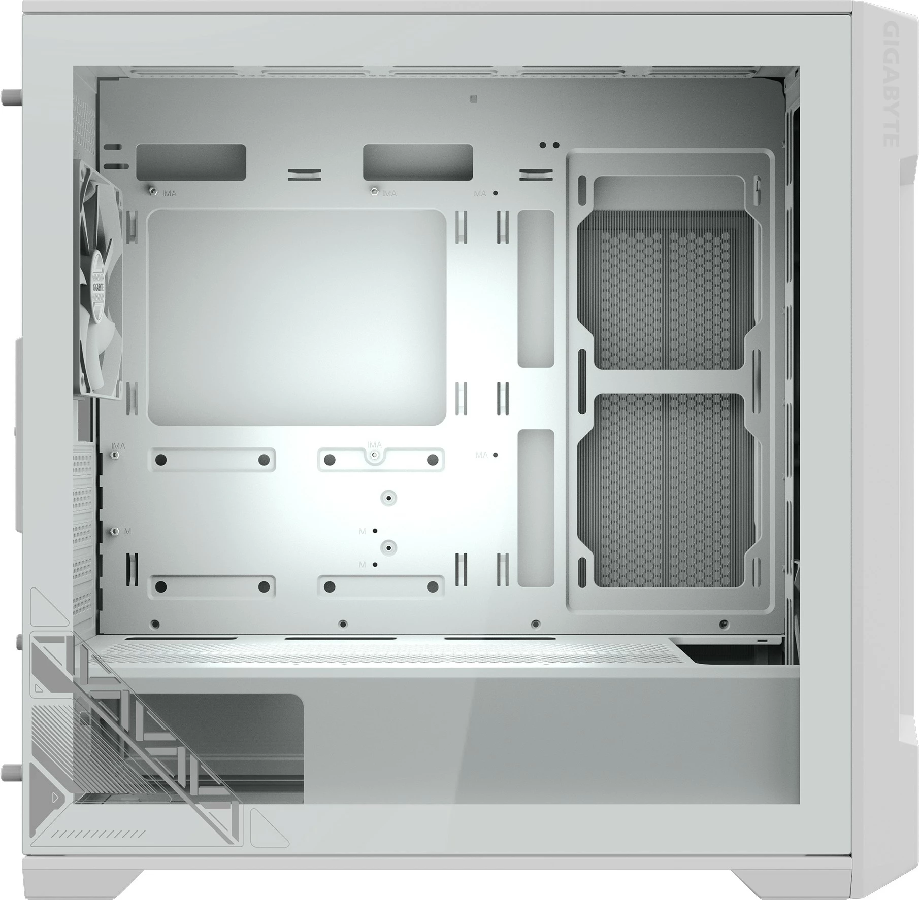Kasë Gigabyte Mini GB-C102GI, e bardhë