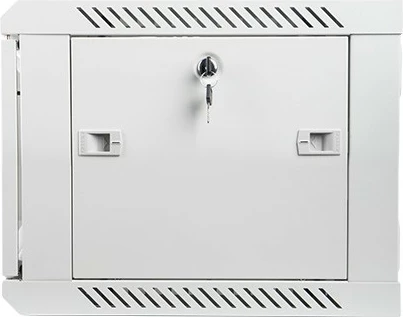 Kasë rrjeti Lanberg WF01-6406-10S, 19 inç, 6U, xham, gri