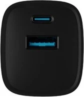 Karikuesi NATEC RIBERA GAN, 1X USB-A + 1X USB-C 30W, i zi