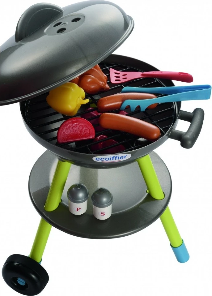 Set lodër grill kopshti Smoby 7600004668, plastikë, shumëngjyrëshe