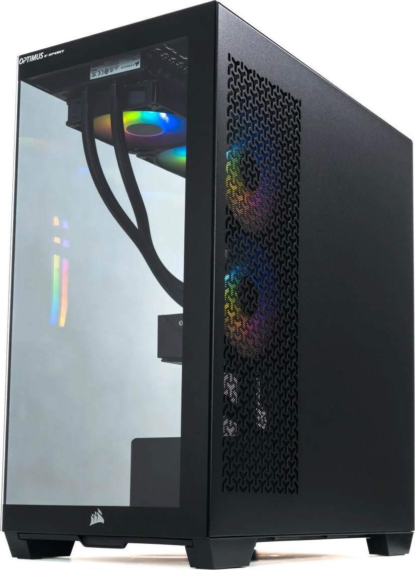 Kompjuter gaming, OPTIMUS, E-Sport GB550T-CR11, Ryzen 7 5800X, 16GB RAM, 1TB SSD, GeForce RTX 5070 12GB, Windows 11 Home, i zi