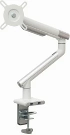 Mbajtëse tavoline për monitor ART RAMM L-19GD, 17-32 inç, 2xUSB 3.0, Alumini, Bardhë