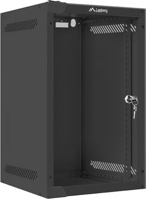 Kasë rrjeti Lanberg WF10-2309-10B, 9U, për montim në mur, 280x310mm, e zezë