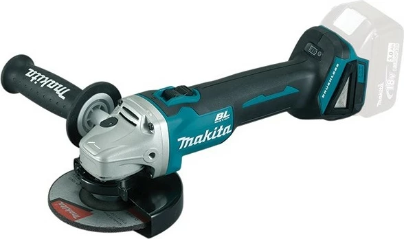 Makinë gërryese Makita DGA 504 Z, brushless, 18V, 12.5cm, pa kabllo, zi/blu/gri