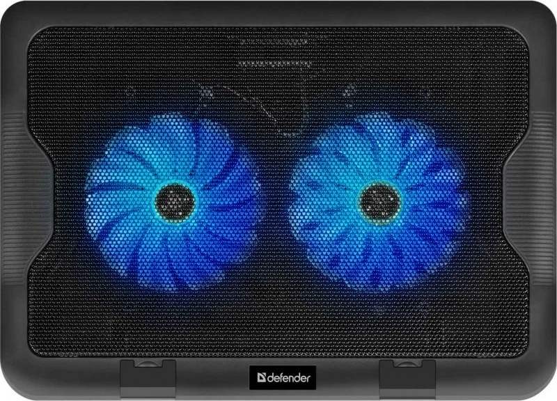 Kasë ftohëse për laptop Defender NS-503, 15.6"-17", 2xUSB, Metal, e zezë