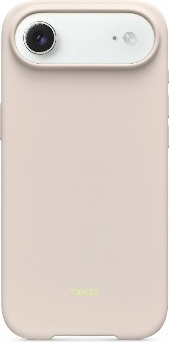 Mbështjellës Apple Beats për iPhone Air (2025), MagSafe, Panel për kamerë, Bezhe