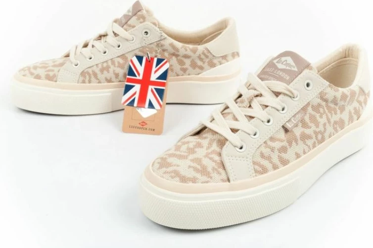 Këpucë femra Lee Cooper, krem
