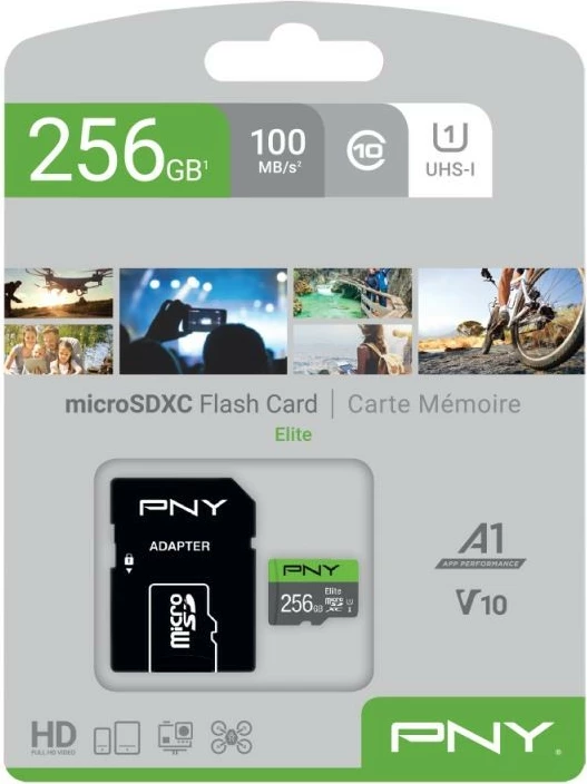 Kartelë memorie microSDXC PNY Elite 256GB