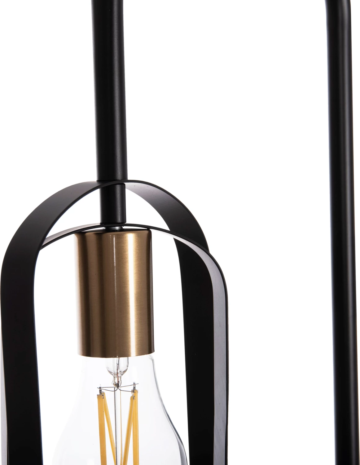 Llambë dyshemeje BIUT, metal i zi, FH7434.11, 29x169cm