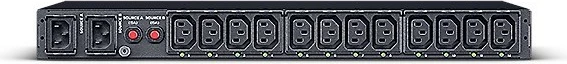 ATS PDU CyberPower PDU44004, 1U, 10A, 2xC14, 12xC13, SNMP, e zezë
