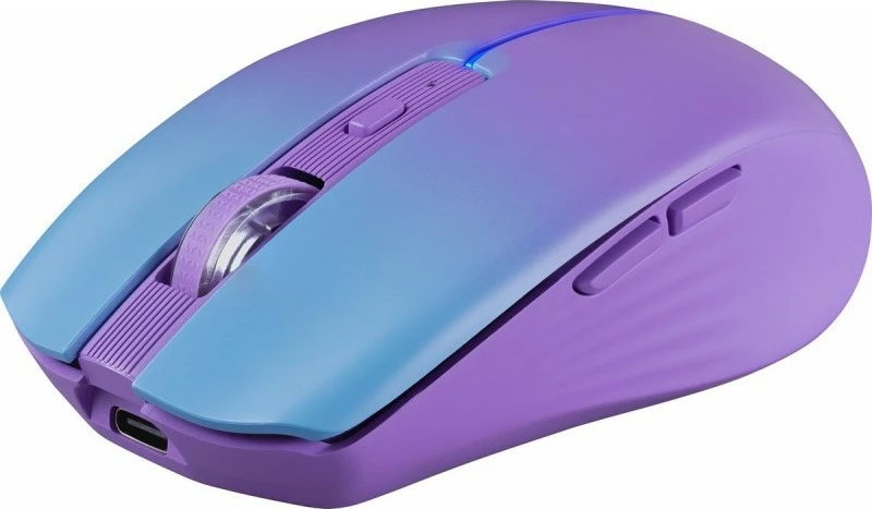 Maus pa tela Defender MM-301 Mystery, Bluetooth/USB, 1600DPI, Violet