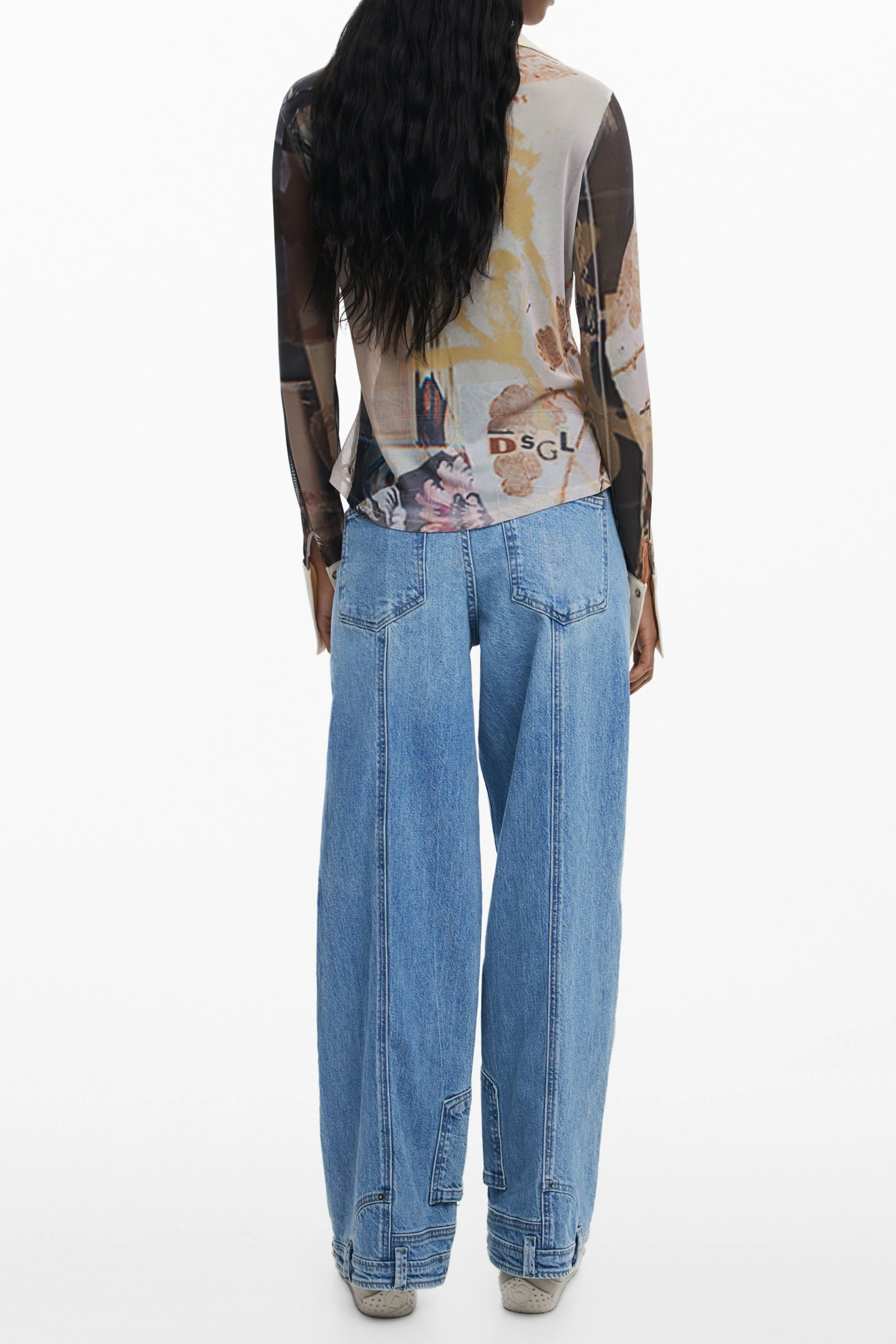 Këmishë për femra DESIGUAL EYRE, bezhë