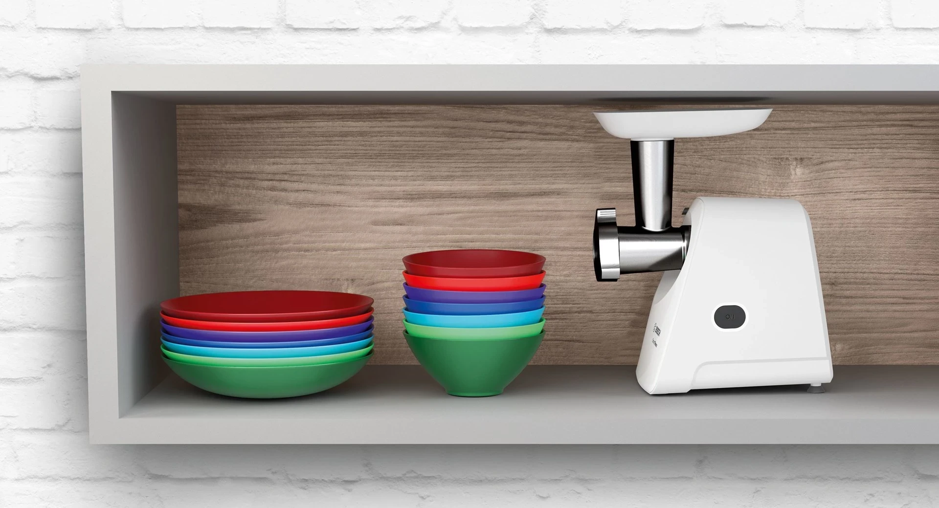 Bluarëse mishi Bosch MFW2515W, 350W, e bardhë