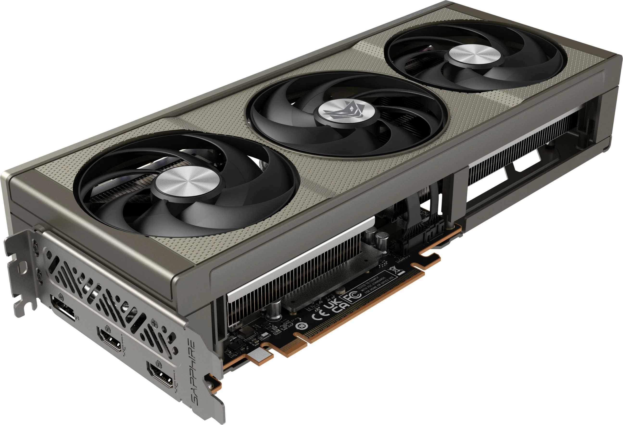 Kartelë grafike Sapphire RX 9060 XT Nitro+ GAMING OC 16GB GDDR6, gri