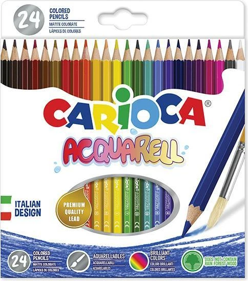 Lapsa me ngjyra Carioca Aquarell 24 Ngjyra