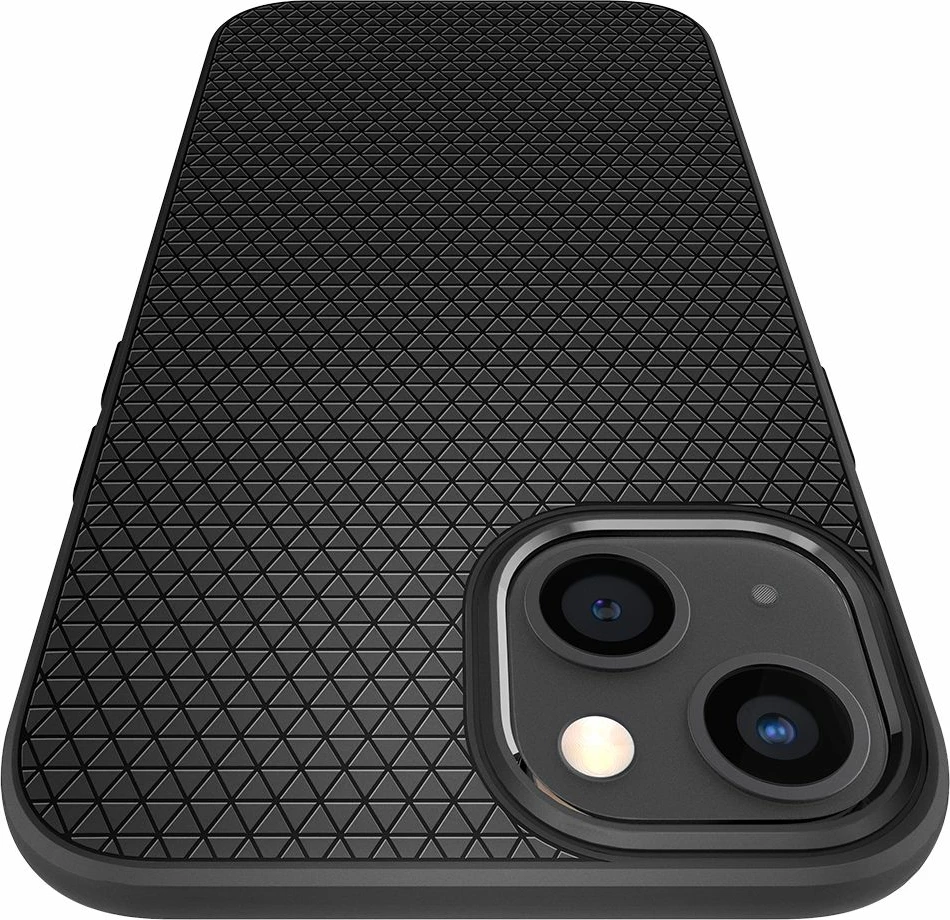 Mbështjellës Spigen Liquid Air për iPhone 13 mini, Matte Black