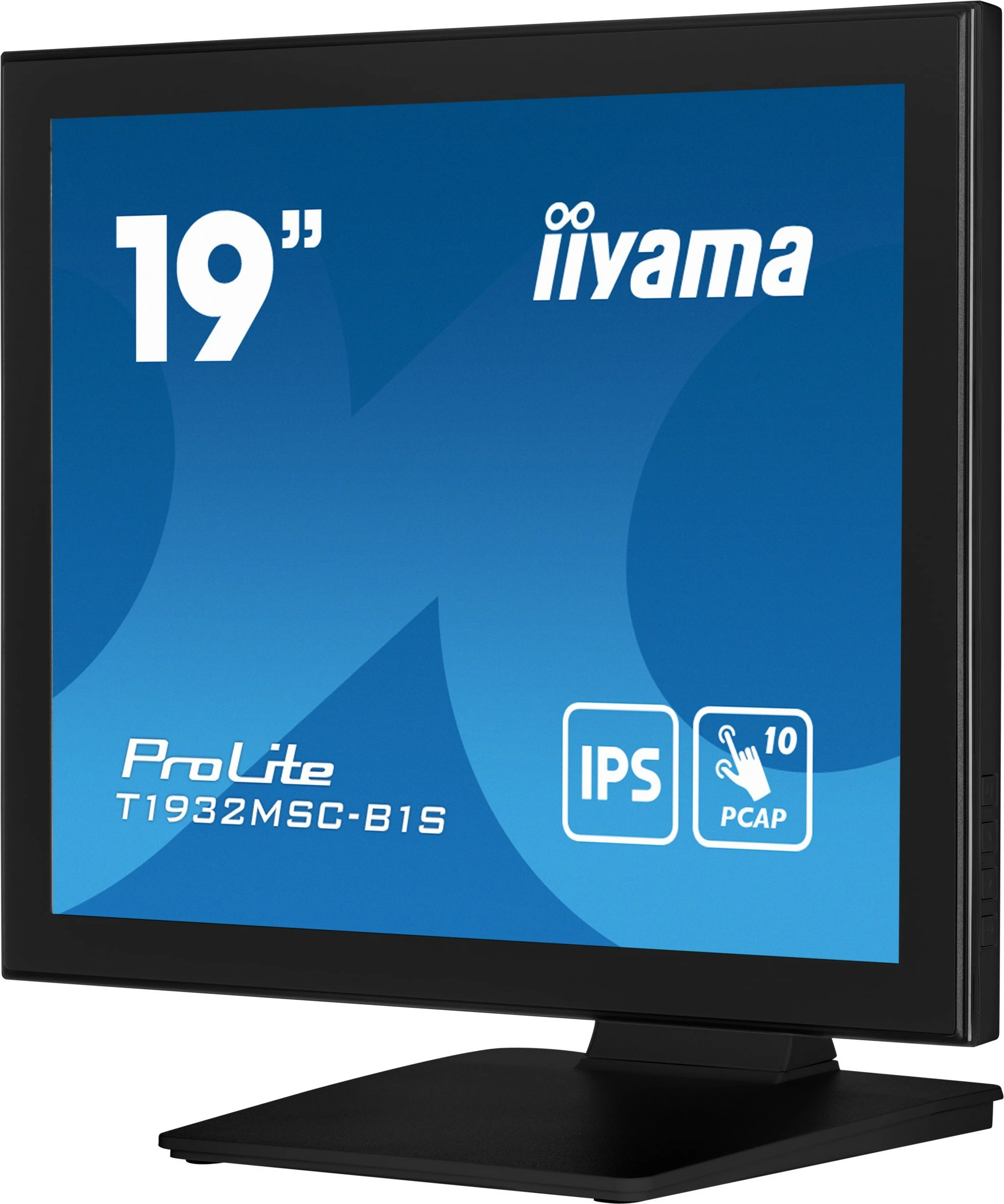 Monitor iiyama ProLite T1932MSC-B1S, 19 inç, Touchscreen, IPS, LED, Full HD, zi