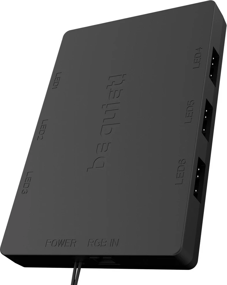 Ventilatorë BE QUIET! Light Wings 140mm ARGB PWM, 3 Pack, Zi