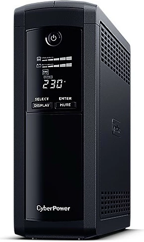 Kasë UPS CyberPower VP1200ELCD-FR, 1200VA, 720W, 5xFR, LCD, e zezë