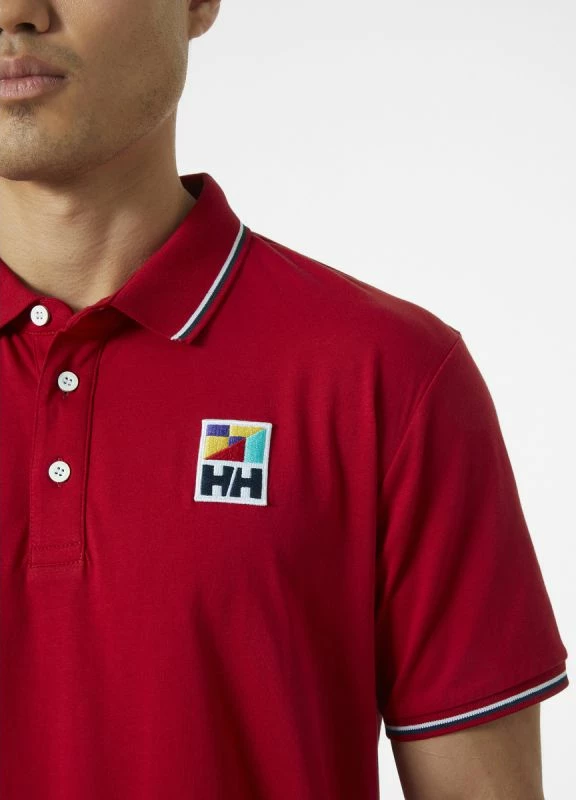 Fanellë polo për meshkuj Helly Hansen, e kuqe