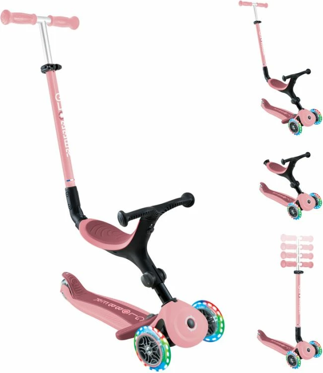 Skuter për fëmijë Globber, me drita