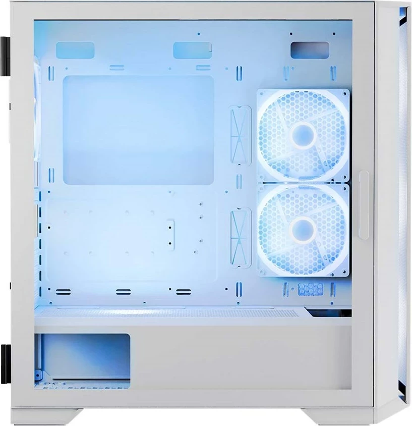 Kasë MODECOM HORIZON ARGB Flow MIDI USB 3.0 X 2 CYPE-C, e bardhë